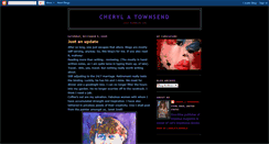 Desktop Screenshot of cheryltownsend.blogspot.com