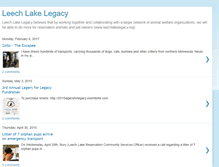 Tablet Screenshot of leechlakelegacy.blogspot.com