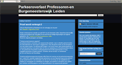 Desktop Screenshot of parkeeroverlast.blogspot.com