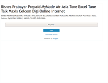 Tablet Screenshot of mymode-prepaid4u.blogspot.com