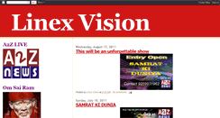 Desktop Screenshot of linexvision.blogspot.com