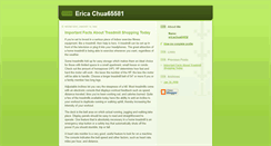 Desktop Screenshot of ericachua81464.blogspot.com