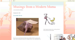 Desktop Screenshot of musingsfromamodernmama.blogspot.com
