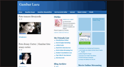 Desktop Screenshot of gambar2lucu.blogspot.com