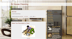 Desktop Screenshot of drhousecleaning.blogspot.com