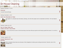 Tablet Screenshot of drhousecleaning.blogspot.com