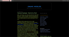 Desktop Screenshot of gmansnet.blogspot.com