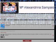 Tablet Screenshot of labmariaalexandrina.blogspot.com