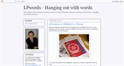 Desktop Screenshot of lpwords.blogspot.com