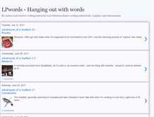 Tablet Screenshot of lpwords.blogspot.com