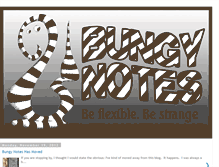 Tablet Screenshot of bungynotes.blogspot.com