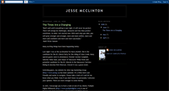 Desktop Screenshot of jessemcclinton.blogspot.com