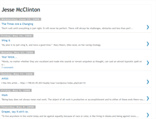 Tablet Screenshot of jessemcclinton.blogspot.com