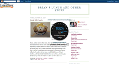 Desktop Screenshot of brianslunch.blogspot.com