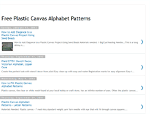 Tablet Screenshot of freeplasticcanvasalphabetpatterns.blogspot.com