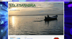 Desktop Screenshot of lolasanabria.blogspot.com