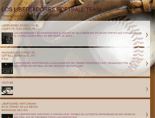 Tablet Screenshot of equipoloslibertadores.blogspot.com