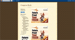 Desktop Screenshot of congress-book.blogspot.com