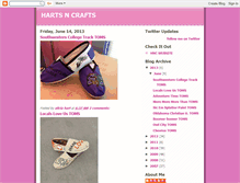Tablet Screenshot of hartsncrafts.blogspot.com