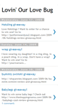 Mobile Screenshot of lovinourlovebug.blogspot.com