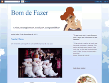 Tablet Screenshot of bomdefazer.blogspot.com