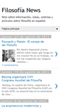 Mobile Screenshot of filosofianews.blogspot.com