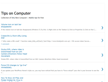 Tablet Screenshot of freetips4pc.blogspot.com