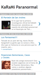 Mobile Screenshot of karamiparanormal.blogspot.com
