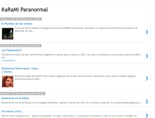 Tablet Screenshot of karamiparanormal.blogspot.com