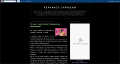 Desktop Screenshot of carvalhofernando.blogspot.com
