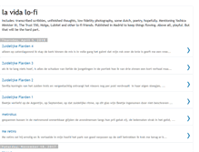 Tablet Screenshot of lavidalofi.blogspot.com