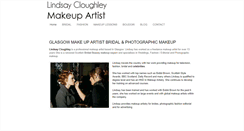 Desktop Screenshot of lindsaycloughleymakeup.blogspot.com