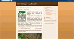 Desktop Screenshot of educacaoeludicidade.blogspot.com