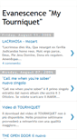 Mobile Screenshot of evanescence-tourniquet.blogspot.com