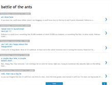 Tablet Screenshot of battleoftheants.blogspot.com