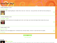 Tablet Screenshot of crazyhairdays.blogspot.com