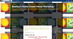 Desktop Screenshot of beasleyshomesweethomeworkshop.blogspot.com