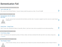 Tablet Screenshot of domesticationfail.blogspot.com