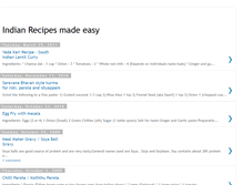 Tablet Screenshot of indian-recipes4all.blogspot.com