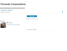 Tablet Screenshot of fernandocomputadores.blogspot.com