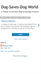 Mobile Screenshot of dogsavesdogworld.blogspot.com