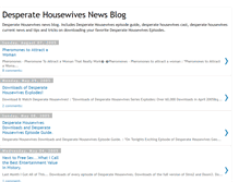 Tablet Screenshot of desperatehousewivesepisodes.blogspot.com