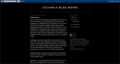 Desktop Screenshot of lucianamd400.blogspot.com