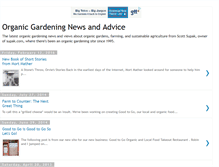 Tablet Screenshot of organicgarden.blogspot.com