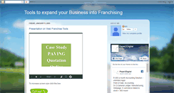 Desktop Screenshot of franchisetoolz.blogspot.com