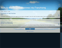 Tablet Screenshot of franchisetoolz.blogspot.com