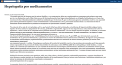 Desktop Screenshot of hepatopatiapormedicamentos.blogspot.com