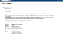 Desktop Screenshot of piedoloroso.blogspot.com