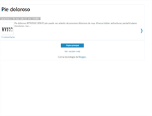 Tablet Screenshot of piedoloroso.blogspot.com