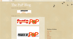 Desktop Screenshot of powerofpop.blogspot.com